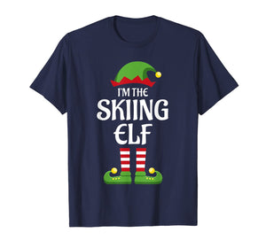 Funny shirts V-neck Tank top Hoodie sweatshirt usa uk au ca gifts for I'm The Skiing Elf Family Matching Group Christmas Gift Ski T-Shirt 1307040