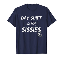 Load image into Gallery viewer, Night Shift Grave Shift Midnight Crew Police Gift  T-Shirt
