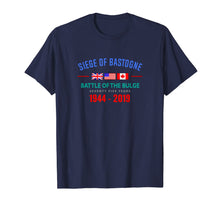 Load image into Gallery viewer, Seige Of Bastogne Battle of the Bulge 75 year Anniversary T-Shirt
