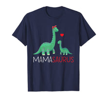 Load image into Gallery viewer, Mamasaurus T shirt T rex Mama Saurus Dinosaur Women Mom Gift-250755
