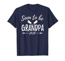 Load image into Gallery viewer, Mens Soon To Be Grandpa Est.2020 Shirt Pregnancy Announcement T-Shirt
