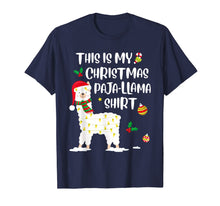 Load image into Gallery viewer, Funny shirts V-neck Tank top Hoodie sweatshirt usa uk au ca gifts for This Is My Christmas Llama Pajama Pyjama Top Christmas Gifts T-Shirt 225297
