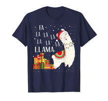Load image into Gallery viewer, Funny shirts V-neck Tank top Hoodie sweatshirt usa uk au ca gifts for Fa La La Llama - Christmas Alpaca Lover Gift T-Shirt 1090321
