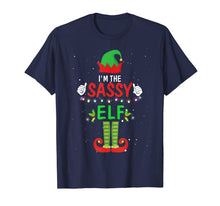 Load image into Gallery viewer, Funny shirts V-neck Tank top Hoodie sweatshirt usa uk au ca gifts for I'm The Sassy Elf Matching Family Group Christmas  T-Shirt 169817
