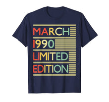 Load image into Gallery viewer, 30 Years Old Shirt 30th Birthday Gifts Women Men March 1990 T-Shirt-73700
