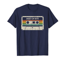 Load image into Gallery viewer, Vintage Best of 1971 48th Birthday Cassette T-Shirt
