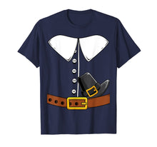 Load image into Gallery viewer, Pilgrim Costume Hat Colonist Thanksgiving Turkey Day Gift T-Shirt
