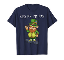 Load image into Gallery viewer, Kiss Me I&#39;m Gay Pride St Patricks Day LGBT Shirt Homosexual T-Shirt-5680918
