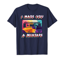 Load image into Gallery viewer, Cassette Vintage Costume Retro 80s 90s I Made You A MixTape  T-Shirt 173018
