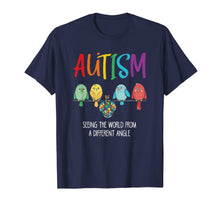 Load image into Gallery viewer, Autism Awareness Cute Owl Color Puzzles autism T-Shirt kids T-Shirt-247605
