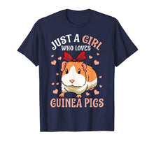 Load image into Gallery viewer, Funny shirts V-neck Tank top Hoodie sweatshirt usa uk au ca gifts for Just A Girl Who Loves Guinea Pigs Lover Mom Girls Cavy Gift T-Shirt 656339
