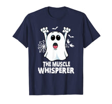 Load image into Gallery viewer, Massage Therapist Muscle Whisperer Ghost Fun Halloween Gift T-Shirt

