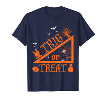 Load image into Gallery viewer, Trig or Treat Halloween Shirt Math Teachers Students Gift
