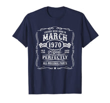 Load image into Gallery viewer, Vintage Born In March 1970 50th birthday 50 years old gift TShirt161372
