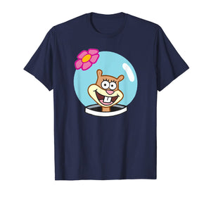 Sandy-Halloween Squirrel Group Costume Cartoon Face Funny T-Shirt