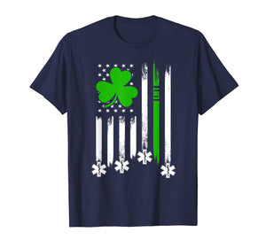 American Flag Shamrock EMT St Patrick's Day Gifts TShirt475440