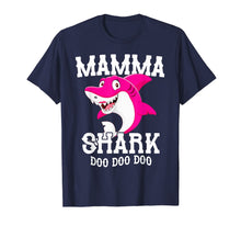 Load image into Gallery viewer, Mamma Shark For Mother Grandma Birthday Halloween Christmas T-Shirt

