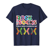 Load image into Gallery viewer, Rock Your Socks for World Down Syndrome Day Gift TShirt90034
