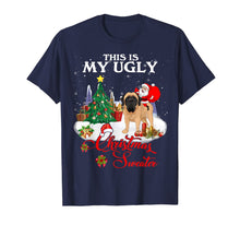 Load image into Gallery viewer, Santa Riding English Mastiff This Is My Ugly Christmas T-Shirt
