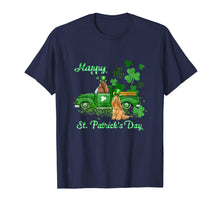 Load image into Gallery viewer, Cocker Spaniel Riding Green Truck St Patrick&#39;s Day Gifts T-Shirt-1276226
