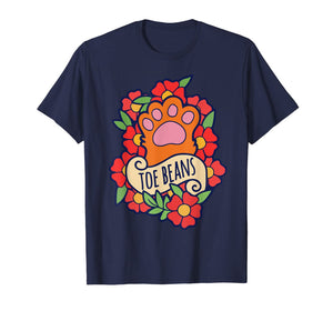 Toe Beans funny cat people gifts cat person T-Shirt-162982