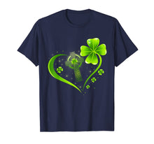Load image into Gallery viewer, Green Celtic Cross Heart Shamrock St Patrick&#39;s Day Gifts T-Shirt-563685
