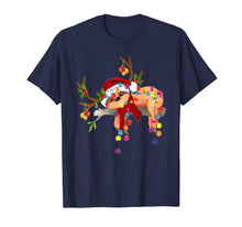 Load image into Gallery viewer, Funny shirts V-neck Tank top Hoodie sweatshirt usa uk au ca gifts for Santa sloth gorgeous reindeer Light Christmas Lover Gift T-Shirt 401832
