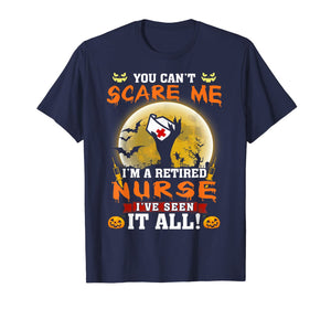 Retired Nurse Halloween Gift For Women T-Shirt
