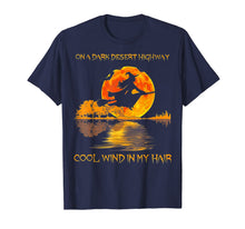 Load image into Gallery viewer, On A Dark Desert Highway Witch Feel Cool Wind In My Hair T-Shirt

