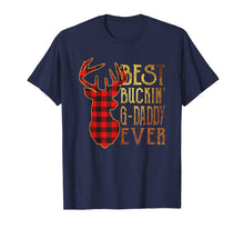 Load image into Gallery viewer, Mens Reindeer Best Buckin&#39; G-Daddy Ever Christmas Pajamas Gifts T-Shirt
