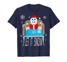 Load image into Gallery viewer, Let It Snow Santa Cocaine Adult Humor Xmas Funny Gag Gifts T-Shirt-1769818
