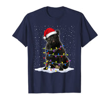 Load image into Gallery viewer, Pug Santa Christmas Tree Lights Xmas Gifts T-Shirt-1970505
