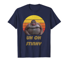 Load image into Gallery viewer, Uh Oh Stinky Poop Vintage Retro Dank Memes Le Monke T-Shirt
