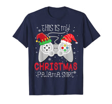Load image into Gallery viewer, This Is My Christmas Pajama Gamer Video Game Lover Santa Hat T-Shirt
