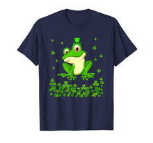 Load image into Gallery viewer, Funny Frog St Patricks Day Shirt Women Irish Frog T-Shirt-922046
