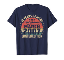Load image into Gallery viewer, Vintage March 2007 13 Year Old Bday Gifts 13th Birthday TShirt900618
