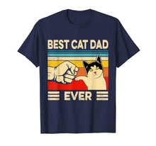 Load image into Gallery viewer, Best Cat Dad Ever T-Shirt Funny Cat Daddy Father Day Gift T-Shirt-187672
