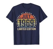 Load image into Gallery viewer, Born July 1969 Limited Edition Bday Gifts 50th Birthday T-Shirt 52845
