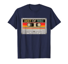 Load image into Gallery viewer, Best Of 1980 40th Birthday Gifts Cassette Tape Vintage T-Shirt-87736
