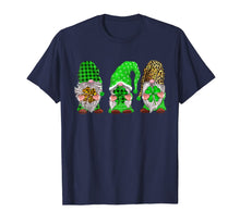 Load image into Gallery viewer, Leprechaun Irish Gnomes Leopard Plaid St Patrick&#39;s Day Gifts T-Shirt-167832
