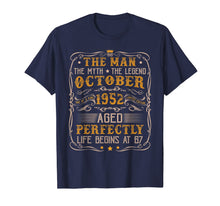 Load image into Gallery viewer, October 1952 Man Myth Legend Retro 67th Bday Gift 67 Yrs Old T-Shirt
