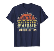 Load image into Gallery viewer, 10 Year Old Gifts Vintage 2010 Limited Edition 10th Birthday T-Shirt-137433
