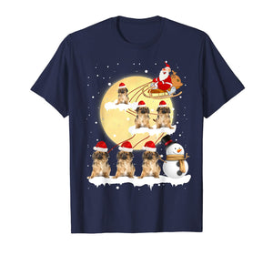 Pekingese Reindeer Christmas Funny Santa Pekingese Gifts T-Shirt