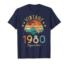 Load image into Gallery viewer, Vintage 1980 Made in 1980 40th birthday 40 years old Gift T-Shirt-104359
