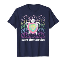 Load image into Gallery viewer, SKSKSK and I Oop... Save The Turtles Basic Girl T-Shirt
