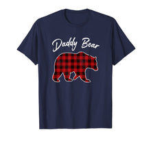 Load image into Gallery viewer, Red Plaid Daddy Bear Buffalo Matching Family Pajama T-Shirt
