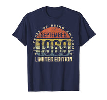 Load image into Gallery viewer, Born September 1969 Limited Edition Bday Gifts 50th Birthday T-Shirt 59804

