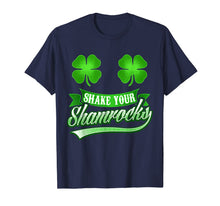 Load image into Gallery viewer, Funny St Patricks Day Shirt Women Shake Your Shamrocks Irish T-Shirt-1931046
