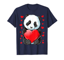 Load image into Gallery viewer, Panda Heart Valentines Day Girls Kids Women Bear Lover Gifts T-Shirt-860968

