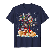 Load image into Gallery viewer, Funny shirts V-neck Tank top Hoodie sweatshirt usa uk au ca gifts for Pomeranian Christmas Tree Ornament Funny Christmas Gifts T-Shirt 611125
